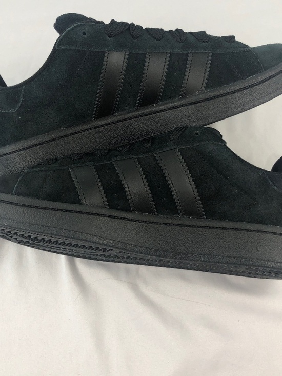 NIB Adidas Men\'s Campus 00s Originals Triple Black Suede |JR7287| Sz 9M main image 7